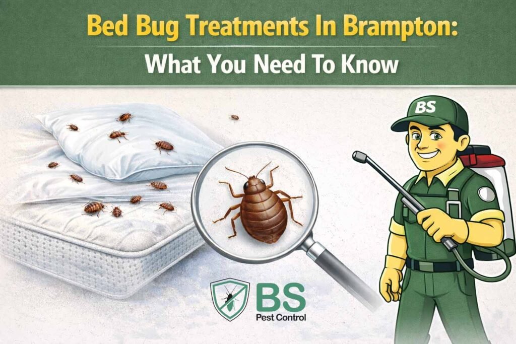 Bed Bug Treatments in Brampton What You Need to Know