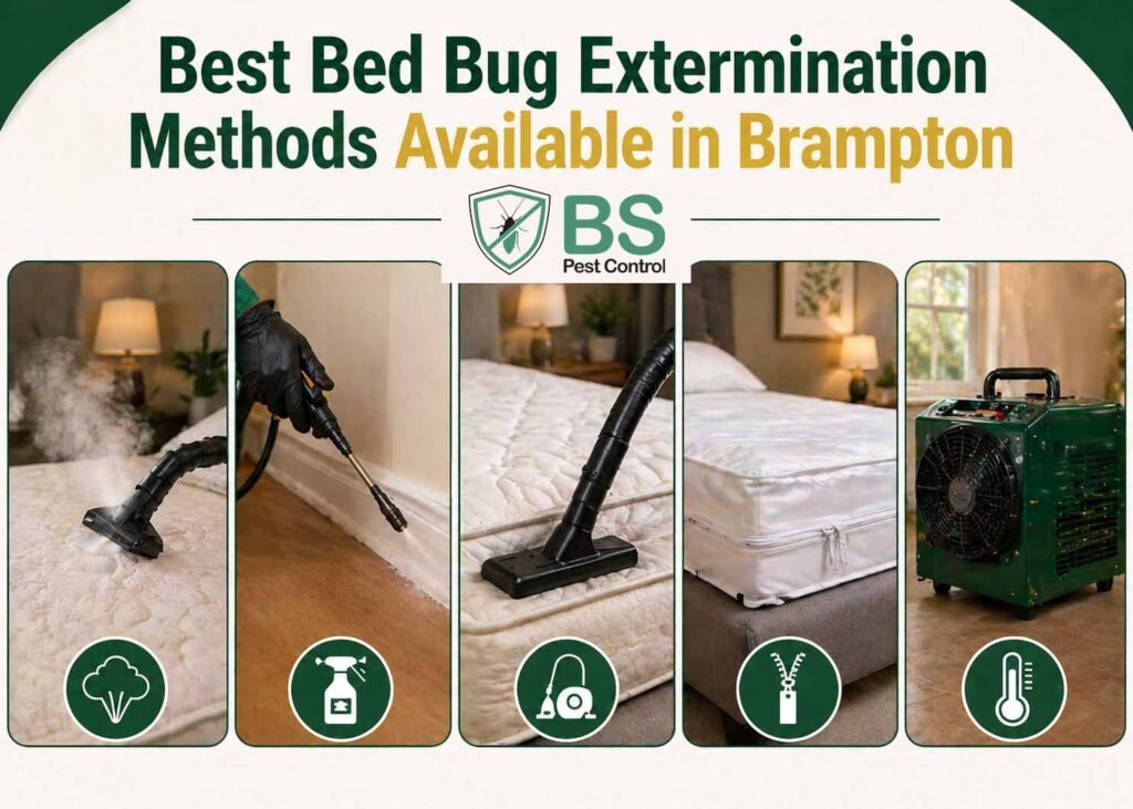 Best Bed Bug Extermination Methods Available in Brampton