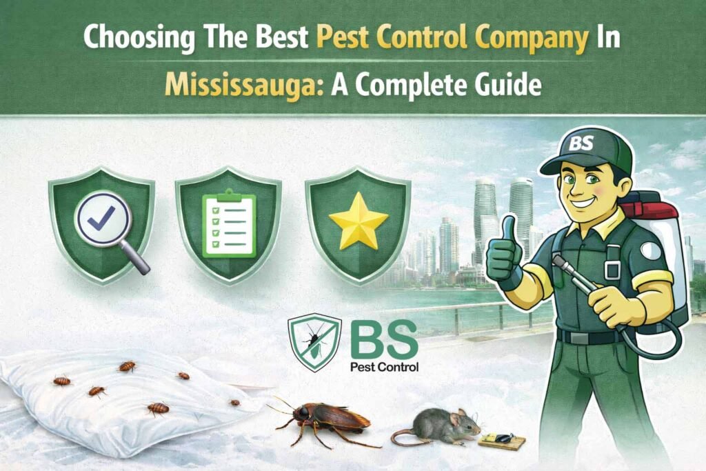 Choosing the Best Pest Control Company in Mississauga A Complete Guide