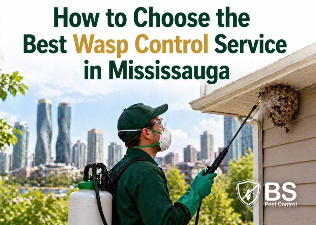 How to Choose the Best Wasp Control Service in Mississauga