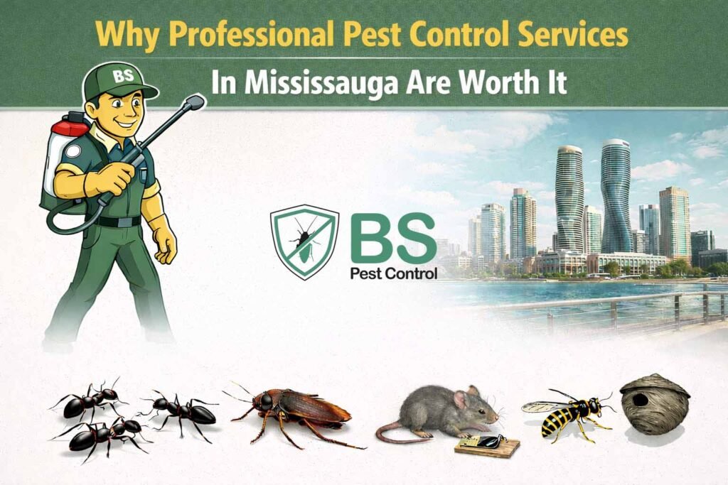 Why Professional Pest Control Services In Mississauga Are Worth It