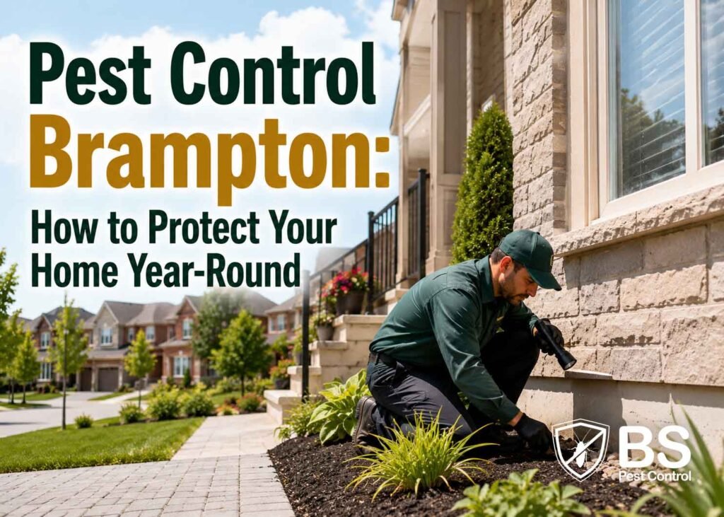 Pest Control Brampton How to Protect Your Home Year-Round