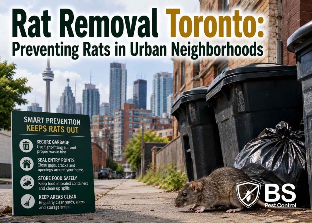 Rat Removal Toronto Preventing Rats in Urban Neighborhoods