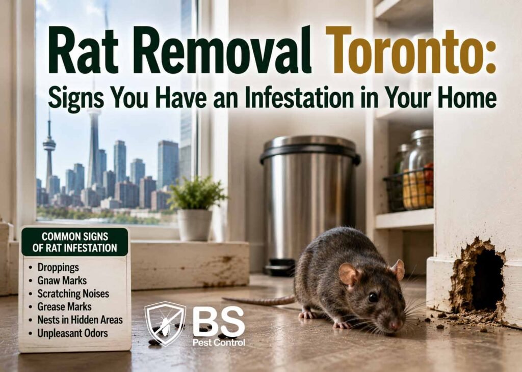 Rat Removal Toronto Signs You Have an Infestation in Your Home