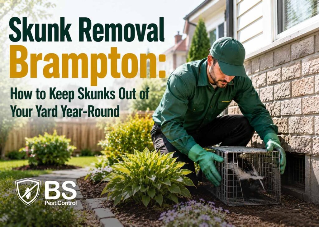 Skunk Removal Brampton How to Keep Skunks Out of Your Yard Year-Round