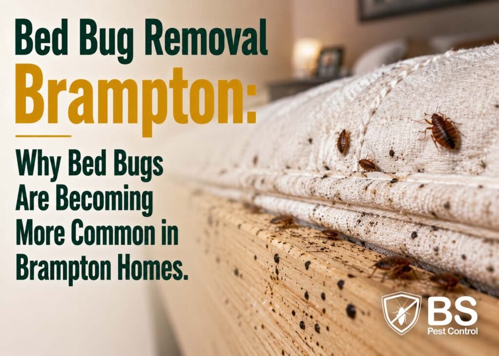 Bed Bug Removal Brampton Why Bed Bugs Are Becoming More Common in Brampton Homes