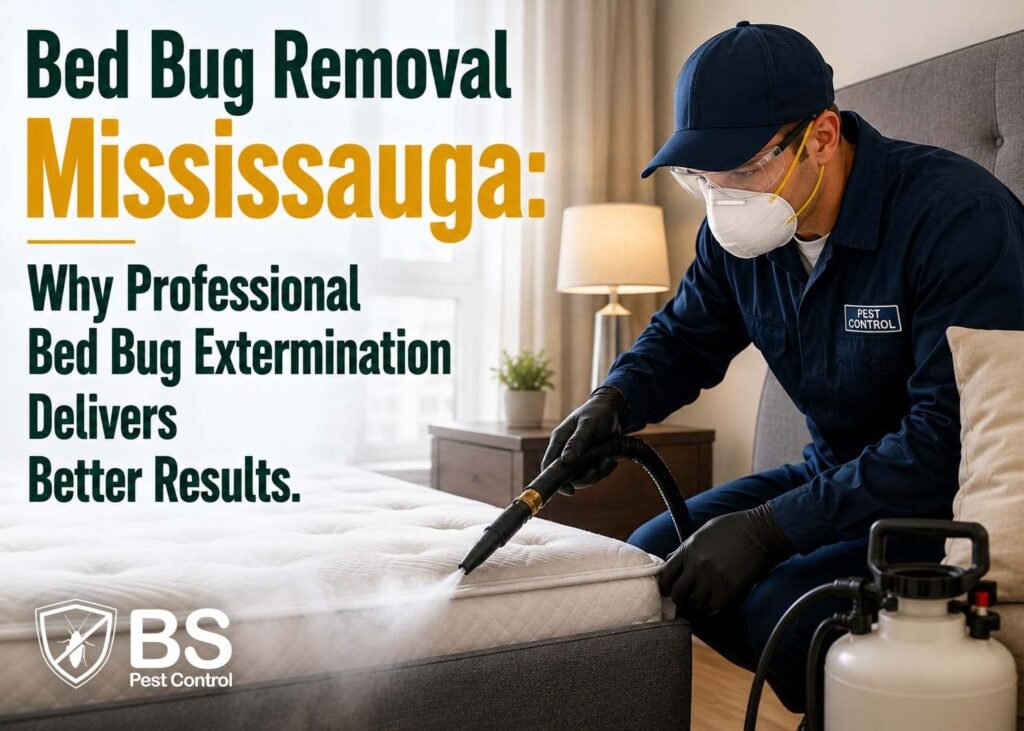 Bed Bug Removal Mississauga Why Professional Bed Bug Extermination Delivers Better Results