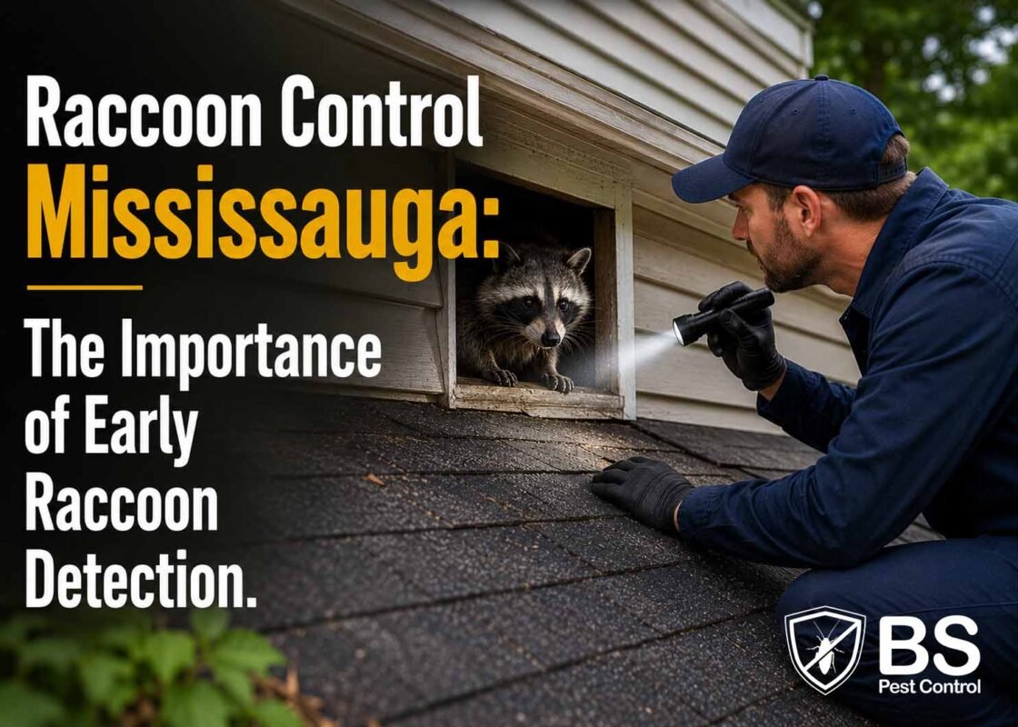 Raccoon Control Mississauga: The Importance of Early Raccoon Detection