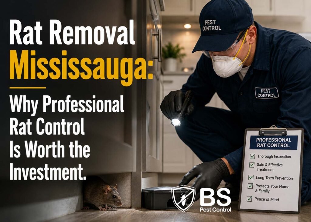 Rat Removal Mississauga Why Professional Rat Control Is Worth the Investment