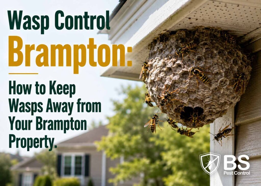 Wasp Control Brampton How to Keep Wasps Away from Your Brampton Property