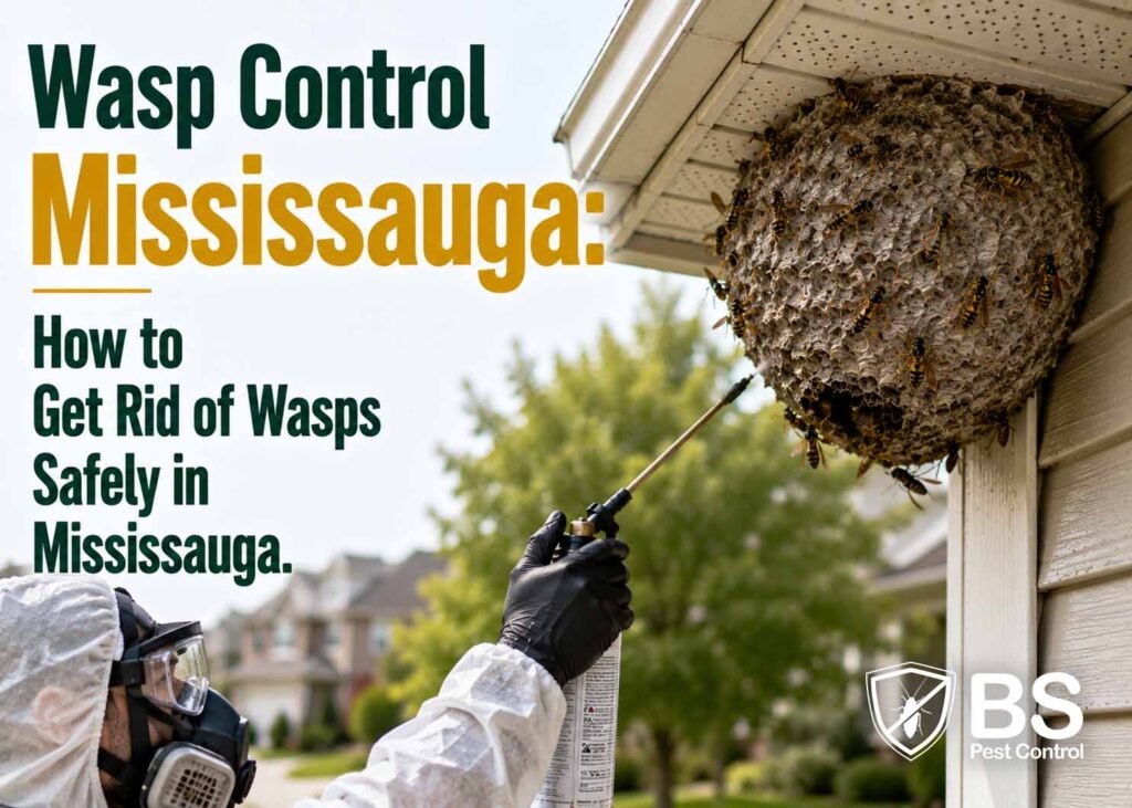 Wasp Control Mississauga How to Get Rid of Wasps Safely in Mississauga