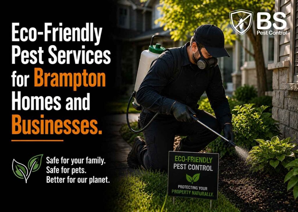 Eco-Friendly Pest Services for Brampton Homes and Businesses
