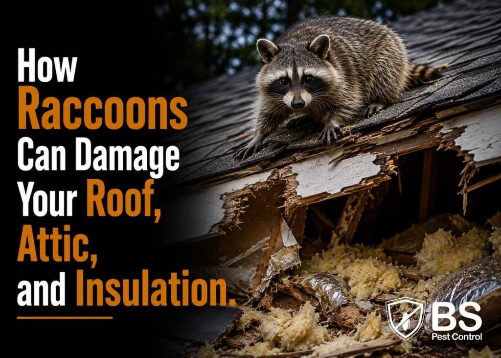 How Raccoons Can Damage Your Roof, Attic, and Insulation