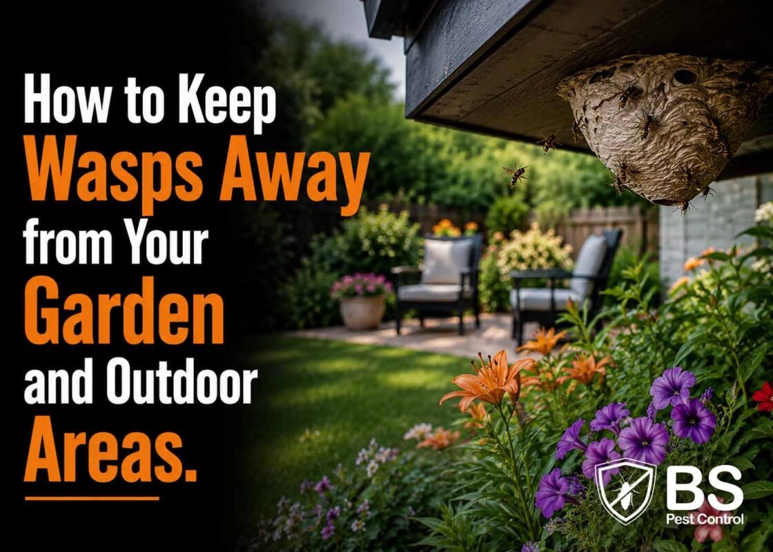 How to Keep Wasps Away from Your Garden and Outdoor Areas