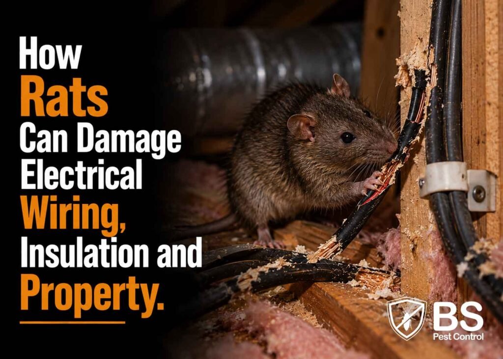 How Rats Can Damage Electrical Wiring, Insulation and Property