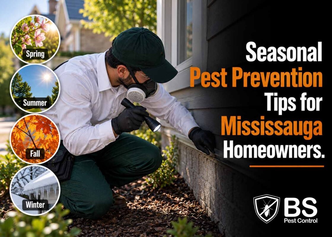 Seasonal Pest Prevention Tips for Mississauga Homeowners