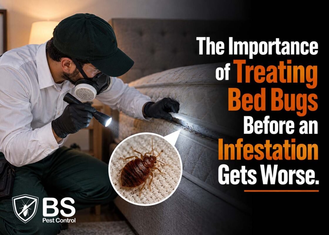 The Importance of Treating Bed Bugs Before an Infestation Gets Worse